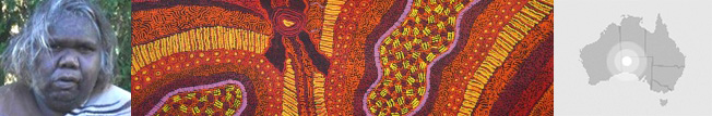 Gracie Ward Napaltjarri Aboriginal Artist