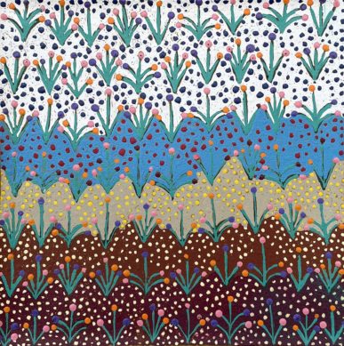 Bush Flowers by Sebella Pitjarra Morton