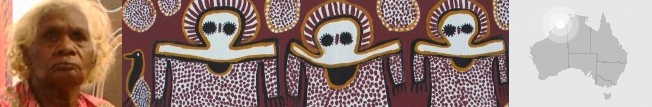 Lily Karedada australian Aboriginal Artist
