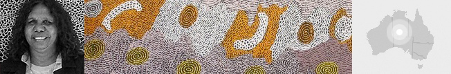 Maureen Hudson Nampijinpa Aboriginal Artist