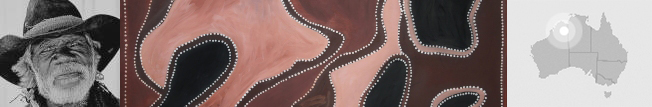 Rover Thomas Aboriginal Artist