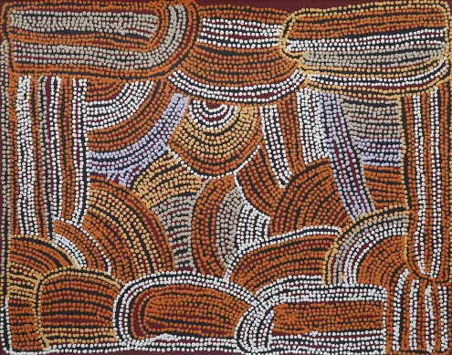Untitled – Ancestral Country by Tjawina Porter Nampitjinpa