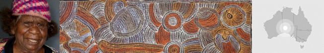Tjawina Porter Nampitjinpa Aboriginal Artist